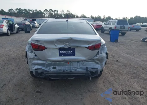 2022 Hyundai Accent Se из США, поврежденный, VIN 3KPC24A6XNE185206